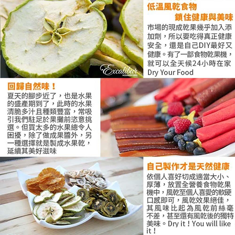 【Excalibur 美國依卡莉柏】  10層不鏽鋼數位乾果機 EXC10EL 對開玻璃門低溫乾果機-細節圖3