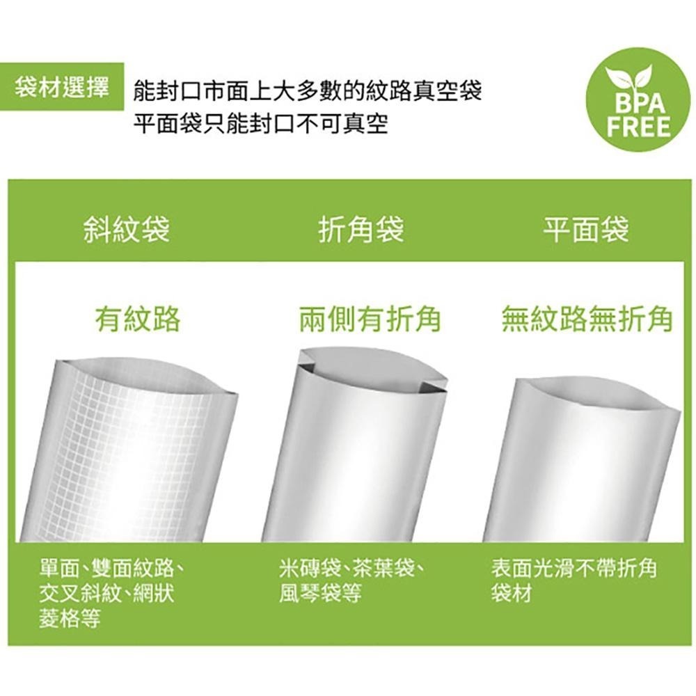 【ARTISAN奧堤森】 真空包裝機 VS2140 送真空包裝袋一盒(15x500cm包裝袋2卷)-細節圖6
