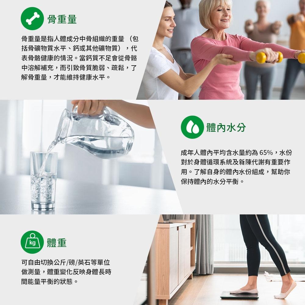 德國 medisana 七合一多功能體脂計 BS 300 / BS300 (白)【恆隆行原廠正貨】-細節圖5