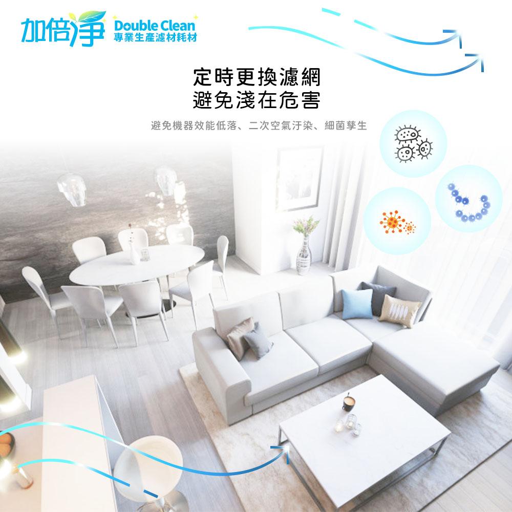 【加倍淨】適用Honeywell HPA-5350WTW HPA-5350WTWV1空氣清淨機 一年份HEPA濾心耗材組-細節圖6