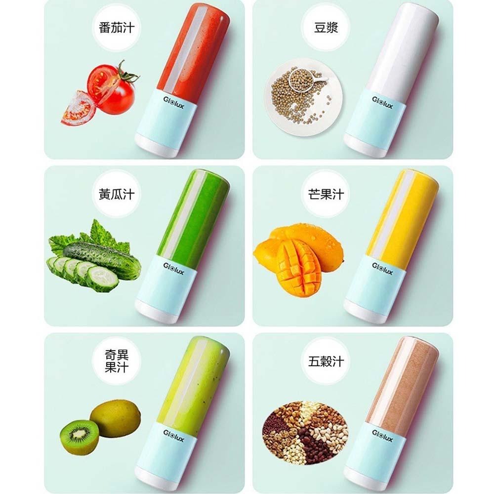 Glolux USB隨行冰沙調理機果汁機 【贈 隨行杯】 果汁機 料理機 冰沙機 榨汁機 隨行杯 碎冰機-細節圖2