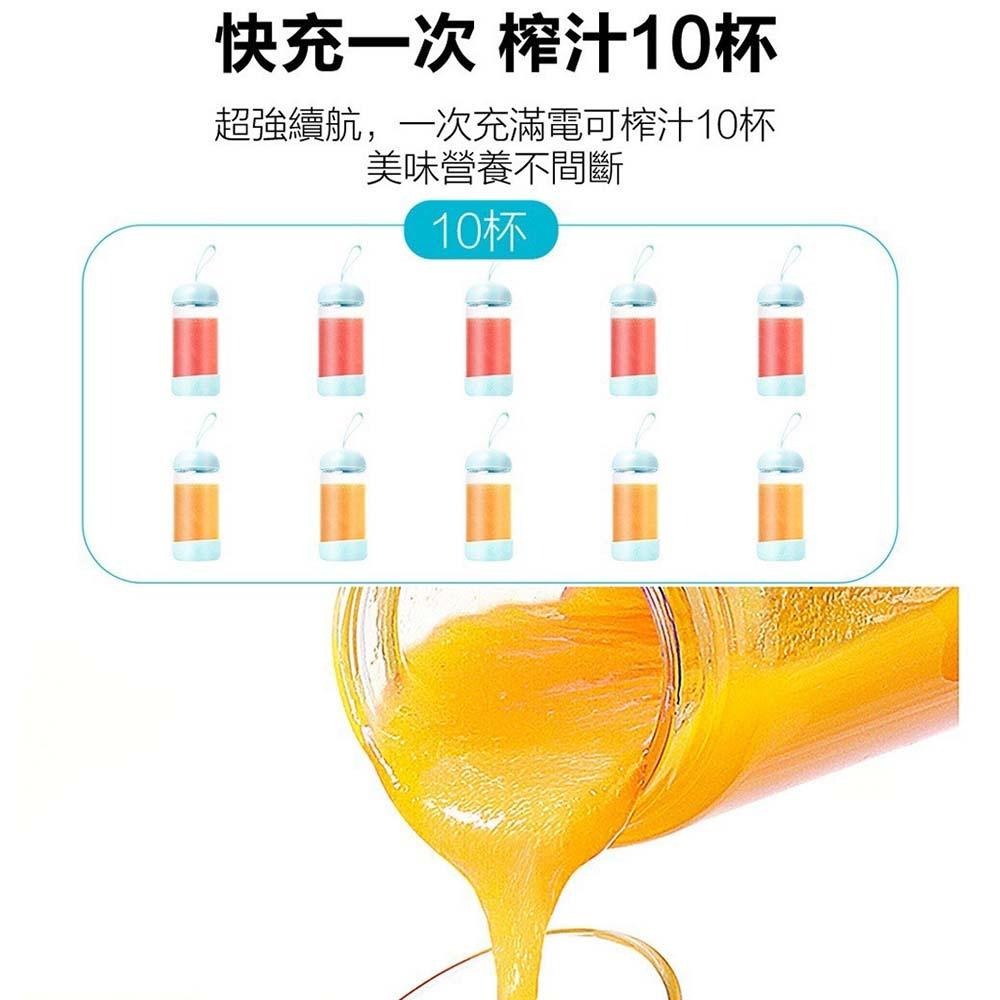 Glolux USB隨行冰沙調理機果汁機 【贈 隨行杯】 果汁機 料理機 冰沙機 榨汁機 隨行杯 碎冰機-細節圖9