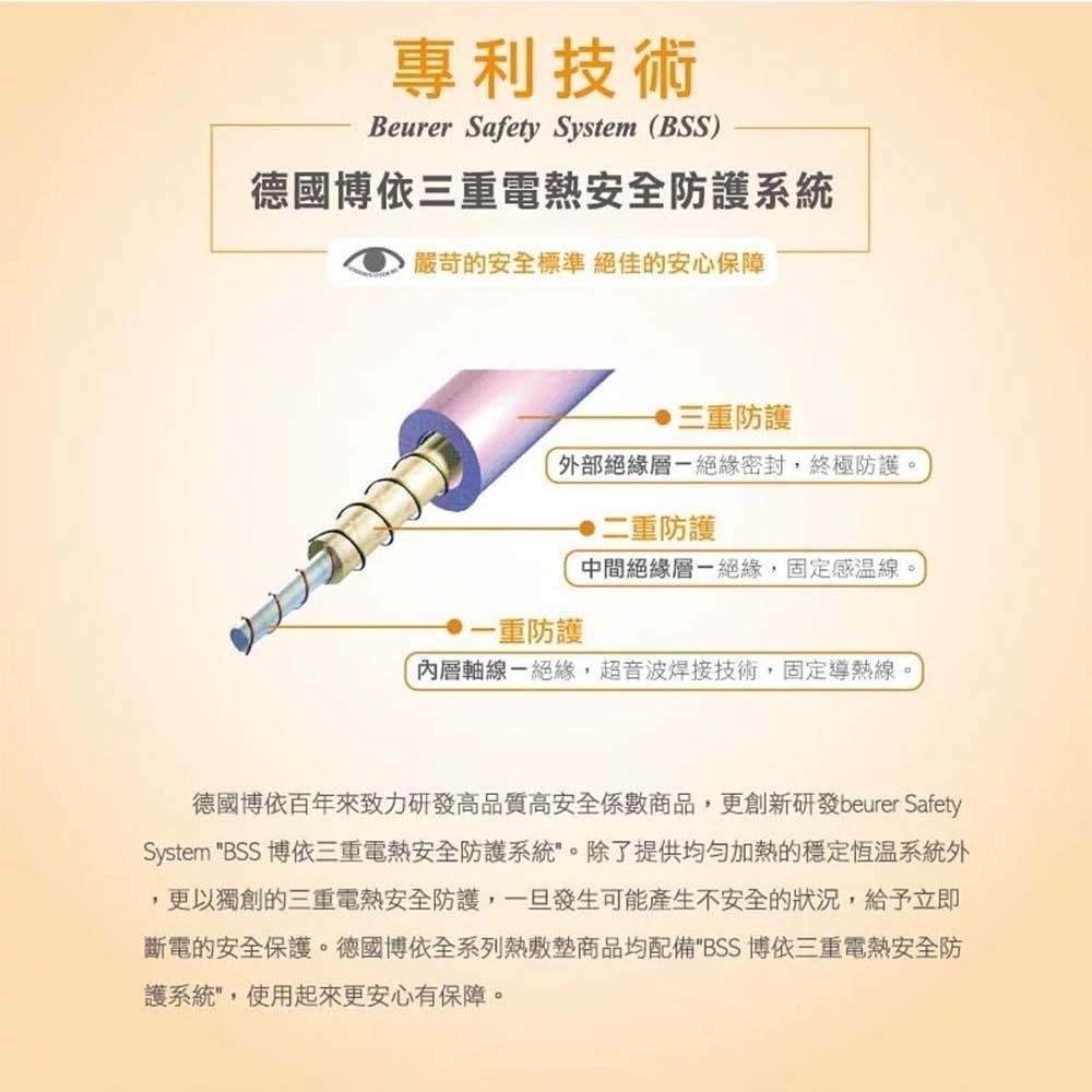 【送洗衣袋】beurer 德國博依 熱敷墊 - 頸背專用型 HK 53 / HK53 三年保固-細節圖5