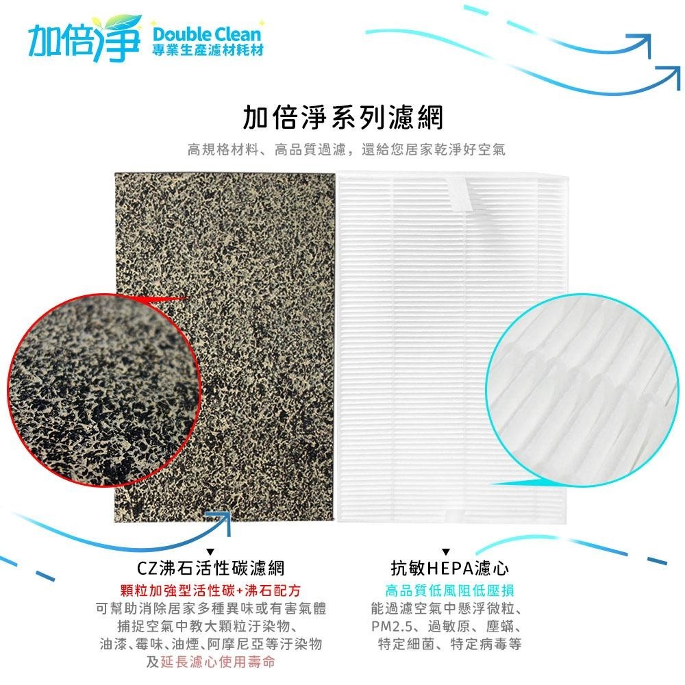 【加倍淨】適用 Honeywell HPA-5250WTWV1 HPA5250WTWV1 5250 清淨機 CZ耗材組-細節圖4