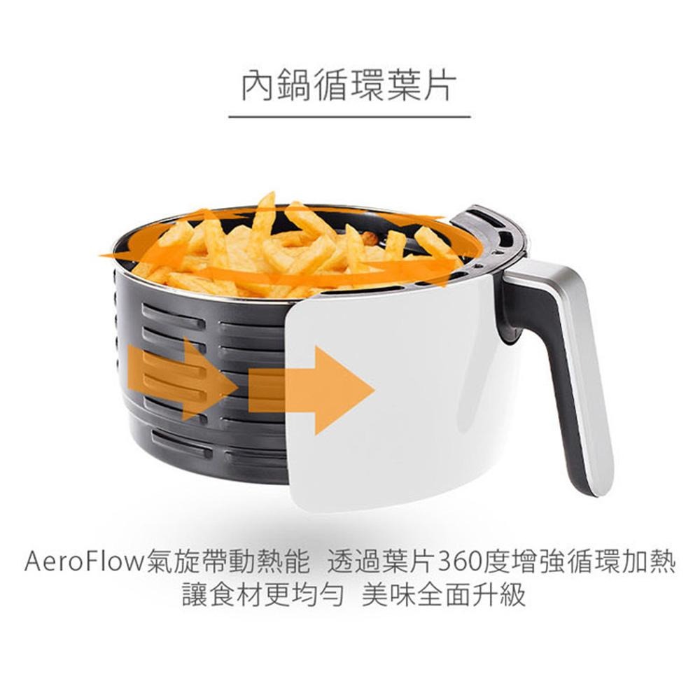 【PRINCESS荷蘭公主】 3.5L健康氣炸鍋 181005 黑 181005W 白-細節圖6