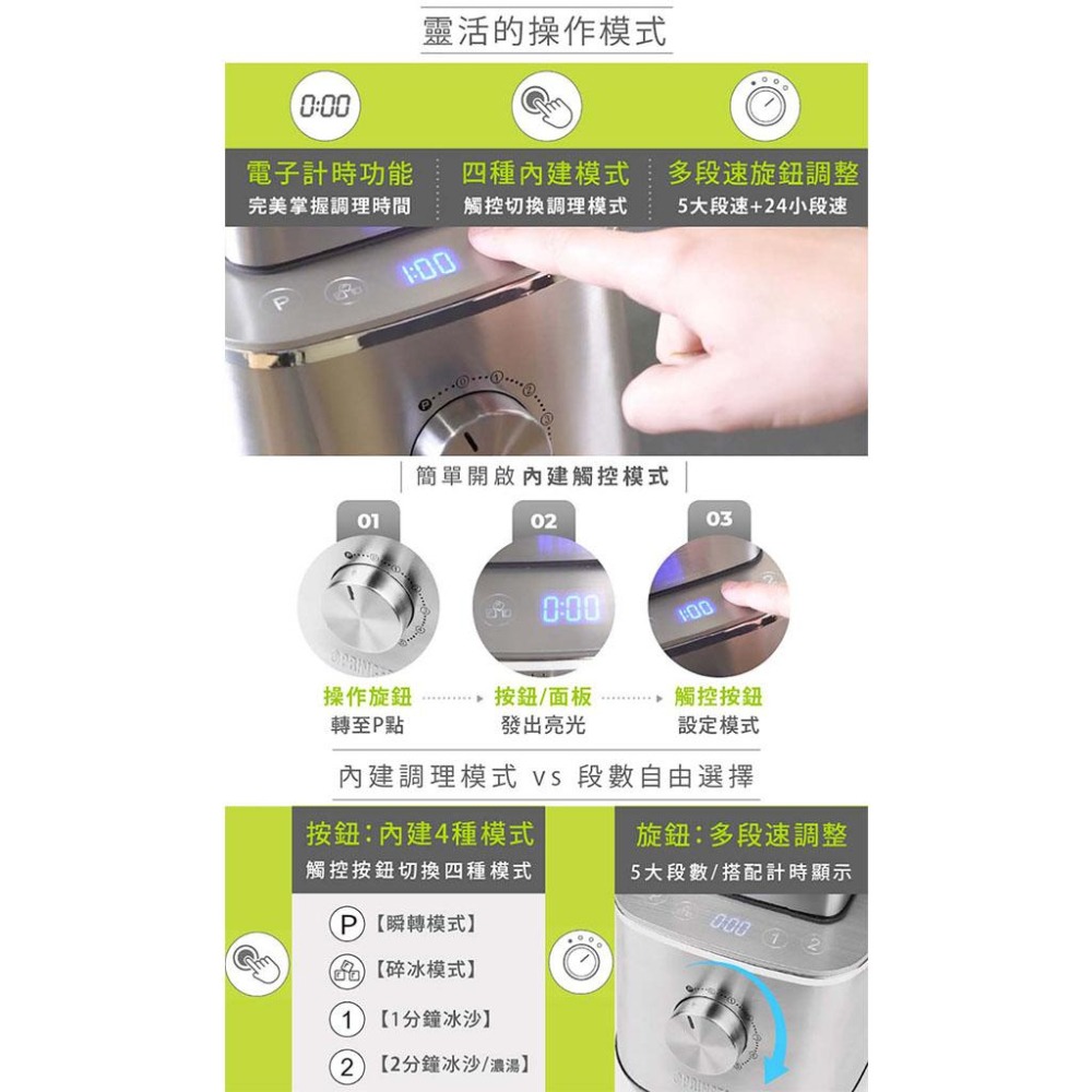 【PRINCESS荷蘭公主】 高效能食物調理機 219500-細節圖4