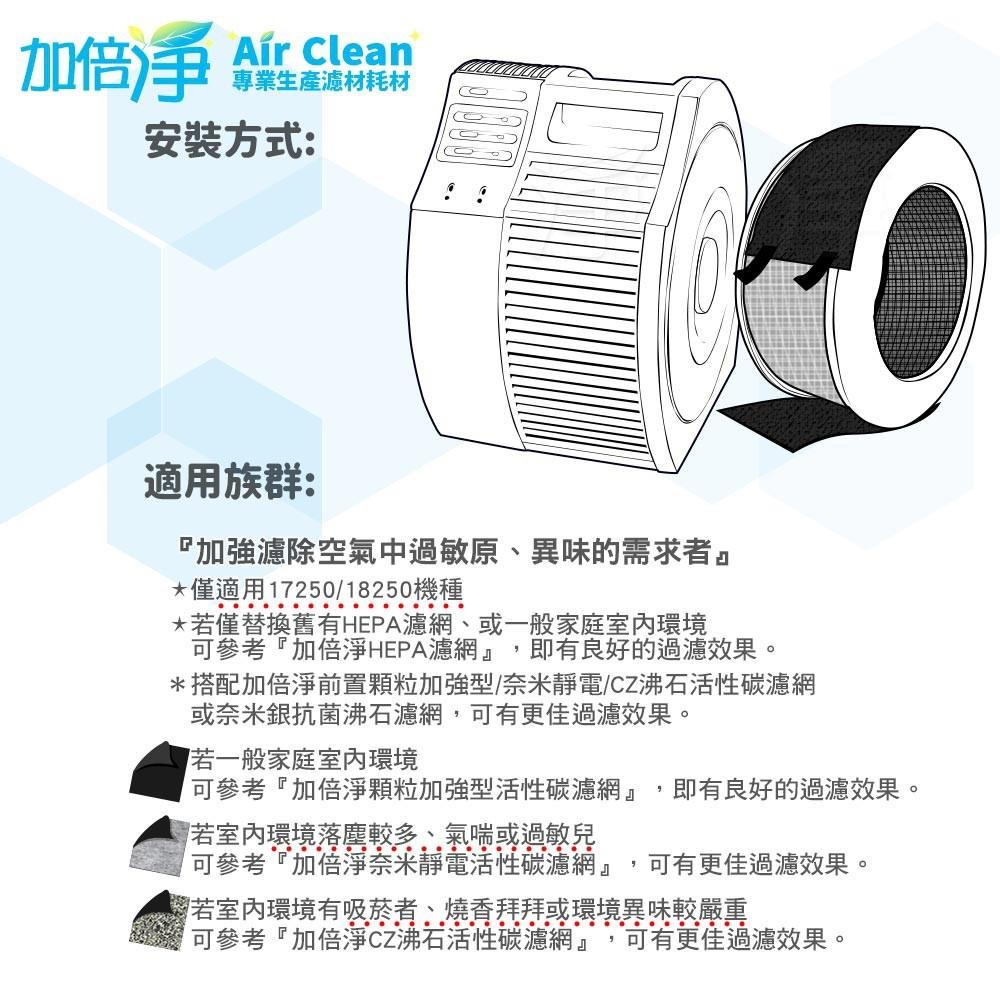 【加倍淨】二合一HEPA濾心 適用Honeywell 規格同28720HEPA 21200CPZ 17250-細節圖4