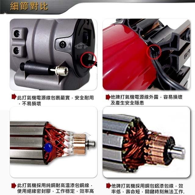 日本 VOLCANO 超極速大力士電動打氣機 AHT-6306-細節圖7