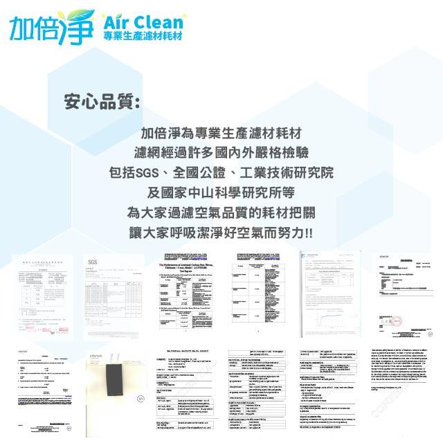 【加倍淨】 加強型活性碳濾網 適用COWAY AP-1216L 空氣清淨機-細節圖3