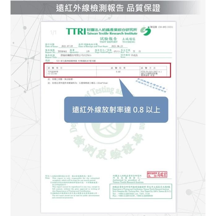 能量黑科技 石墨烯保暖被 快速升溫 蓄熱保暖(素色) 台灣製造-細節圖6