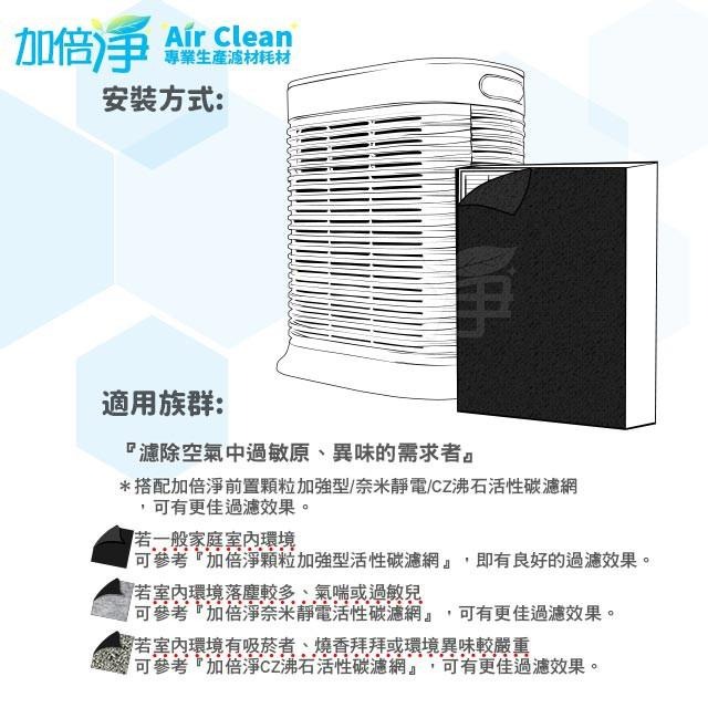 【加倍淨】HEPA濾心耗材組 適用HPA-200APTW HPA200 HPA-202 空氣清淨機 規格同HRF-R1-細節圖5