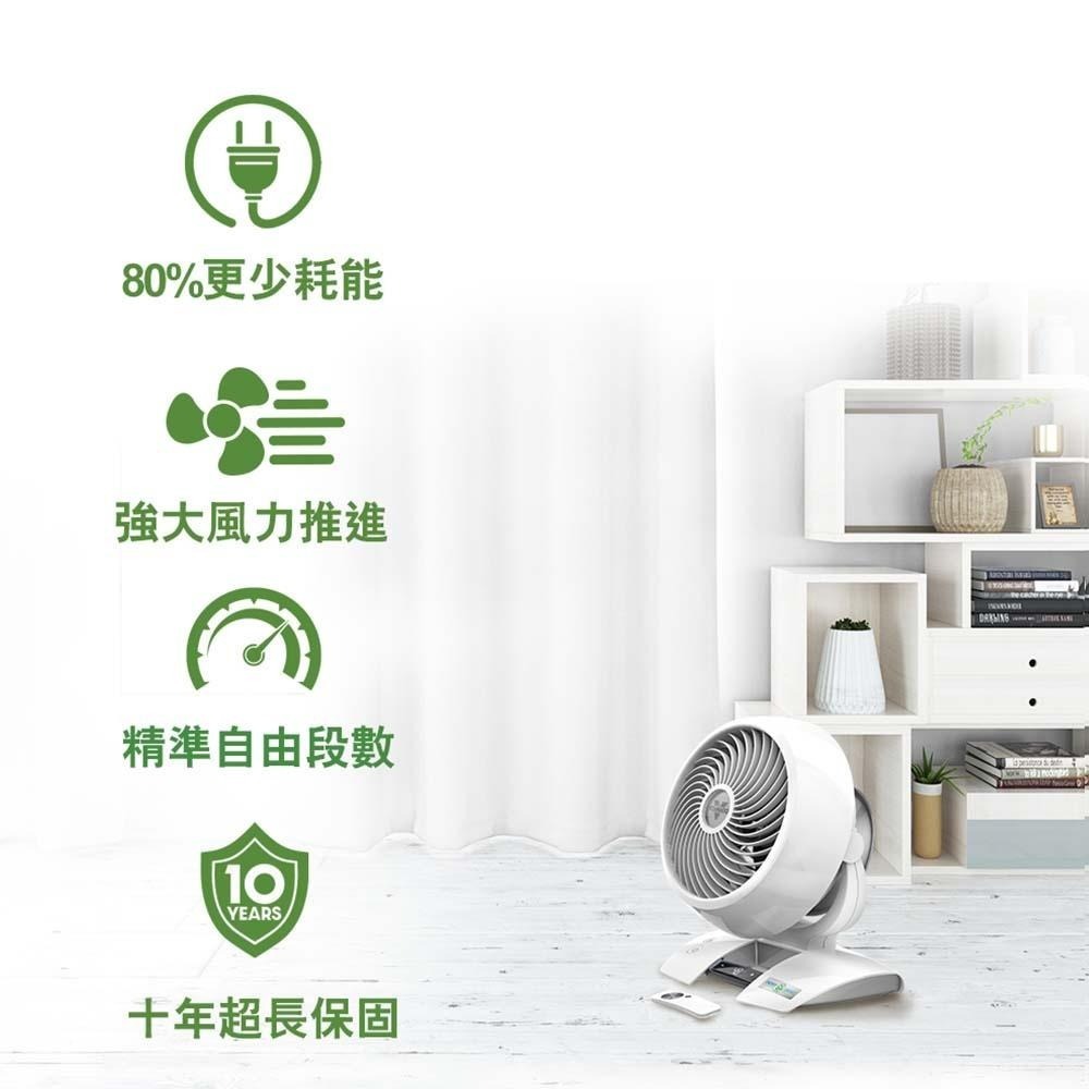 美國 VORNADO沃拿多 5-8坪DC直流渦流空氣循環機 白色 5303DC-TW-細節圖2