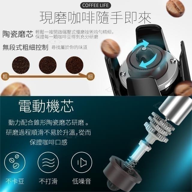 送實用杯刷【日本 NICOH】 USB電動研磨手沖行動咖啡機 NK-350-細節圖5