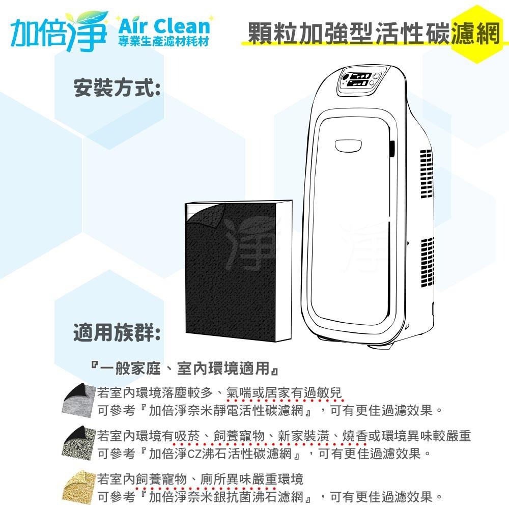 【加倍淨】活性碳濾網 適用COWAY AP0808KH AP-0808KH-細節圖5