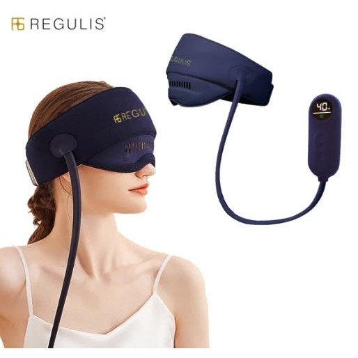【日本 REGULIS】AI 智能 Plus升級款頭眼美顏舒壓按摩器 GSN2401 氣囊/熱敷/頭部穴位/眼部美顏按摩-規格圖1