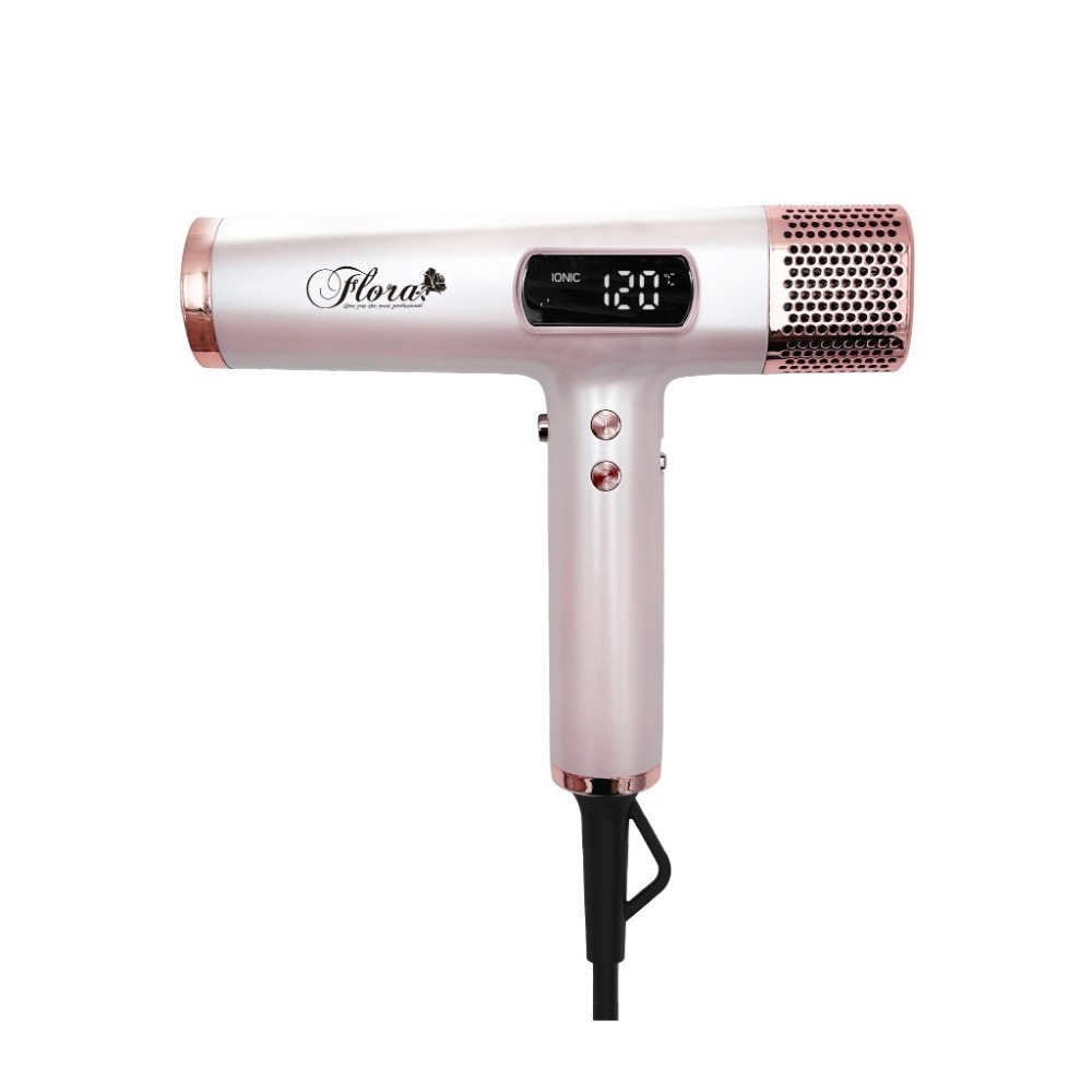 【FLORA 芙蘿拉】無刷負離子吹風機 HD-3238 沙龍級專用 強風 速乾護髮 超輕 設計師推薦 電棒頭吹風機 吹捲-規格圖1