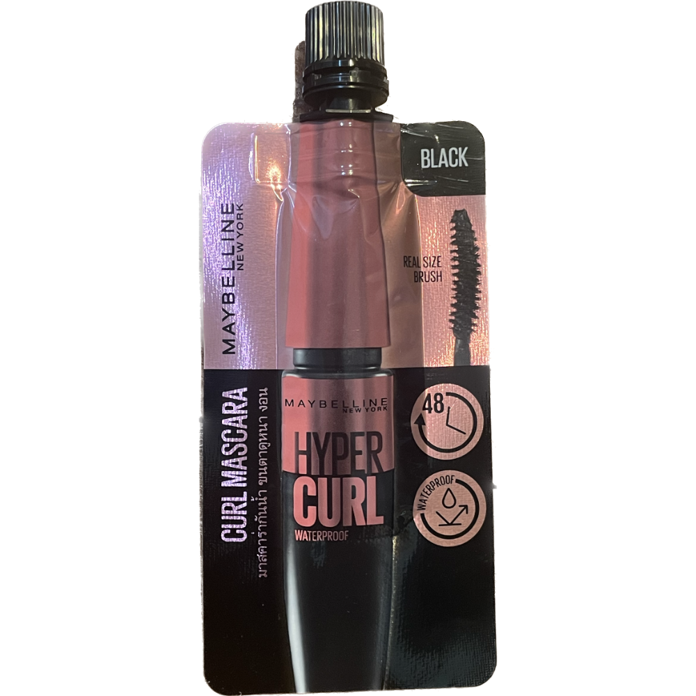 媚比琳捲翹、濃密防水睫毛膏