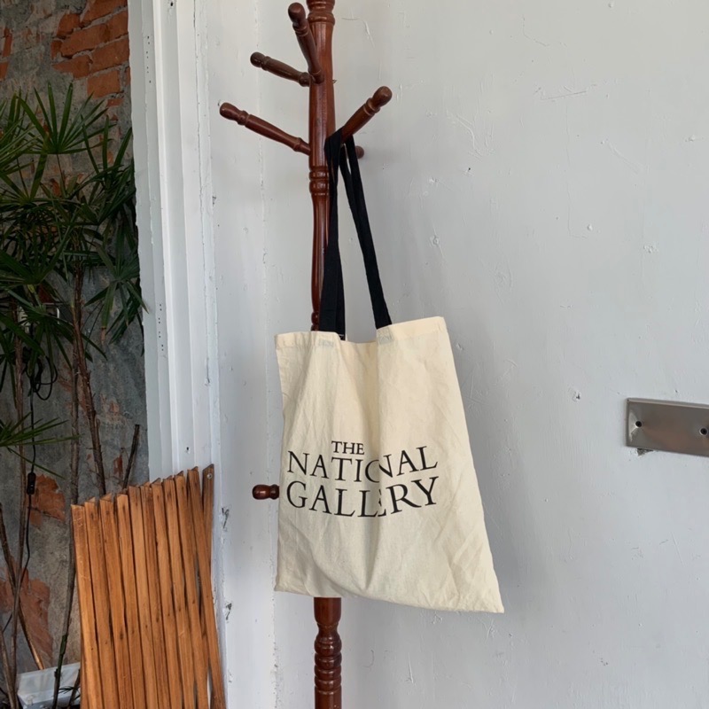 〔預購〕畫廊字母帆布袋 帆布包（2款）-細節圖6