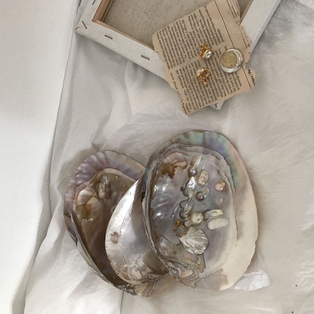 〔預購〕野生珍珠貝殼盤-細節圖5