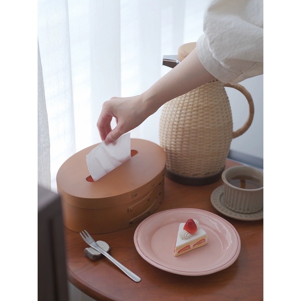 〔預購免運〕復古手工夏克盒木製面紙盒（2colors）衛生紙盒 夏克木盒-細節圖6