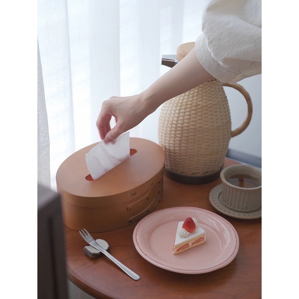 〔預購免運〕復古手工木製面紙盒夏克盒（2colors）衛生紙盒 夏克木盒-細節圖6