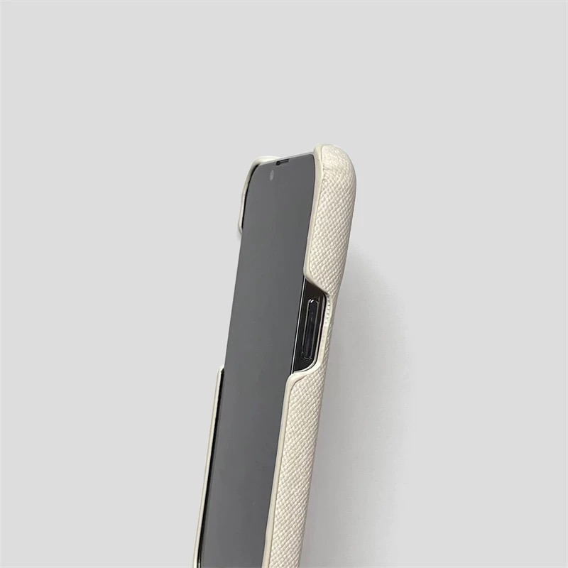 〔預購〕冷淡風牛仔手機殼（白/藍）iPhone 16 15 14 13 12 11 Pro ProMax-細節圖9