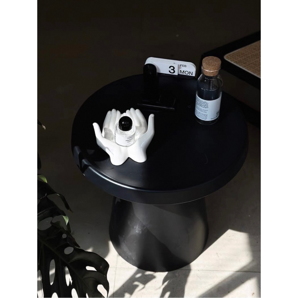 〔預購〕手捧化妝鏡（送燈球）掌上明珠 陶瓷 玻璃 送禮 入厝禮 送禮推薦 創意 居家擺飾 多用途-細節圖8