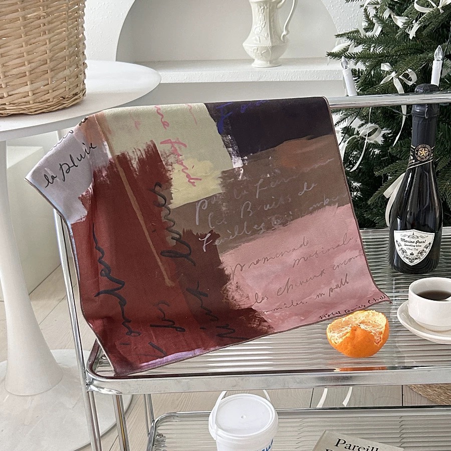 〔預購〕輕文藝掛布 軟裝掛布 牆面裝飾 防塵蓋布-細節圖3