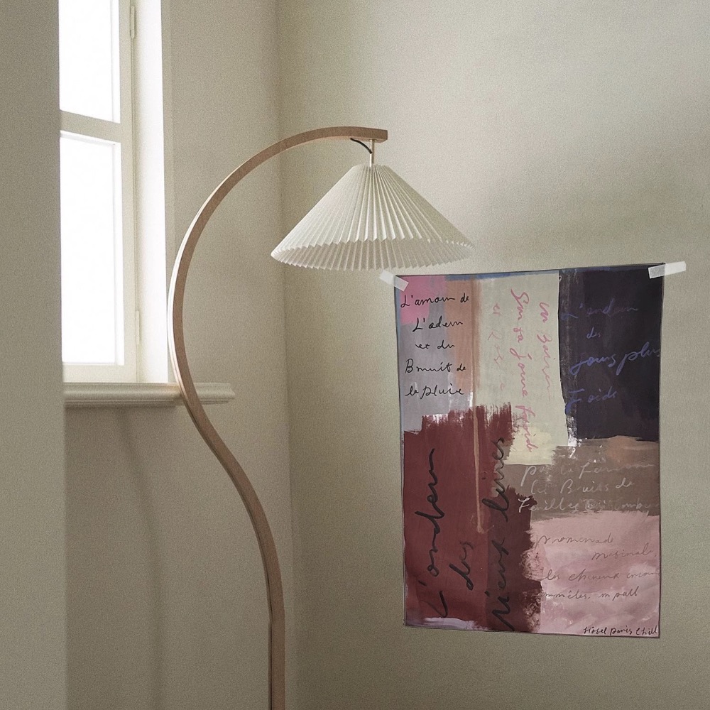 〔預購〕輕文藝掛布 軟裝掛布 牆面裝飾 防塵蓋布-細節圖5