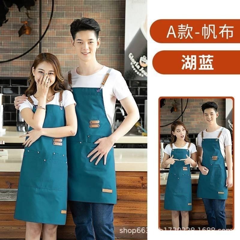 ✅️買就送抹布✅️牛仔圍裙 工業風圍裙 圍裙 工作服甜點師傅手工藝 廚房設計師 美術 美髮 廚房 圍裙-細節圖7