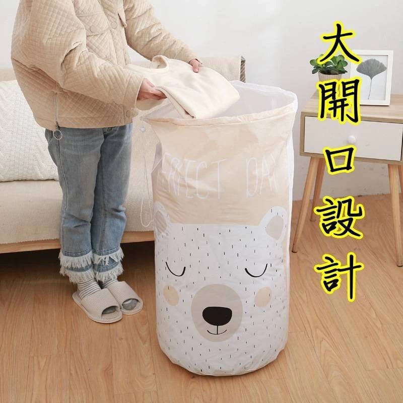 束口收納袋 束口大容量 圓型束口 收納袋 棉被收納 床單收納 換季收納 圓筒 防塵袋 整理袋-細節圖3