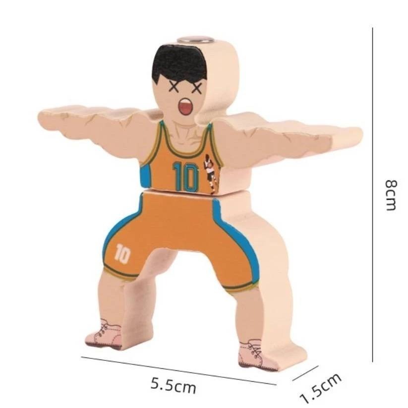 旋轉大力士疊疊樂 16個裝平衡小人 DIY疊疊高 積木 桌面遊戲玩具 平衡疊疊 桌遊-細節圖8