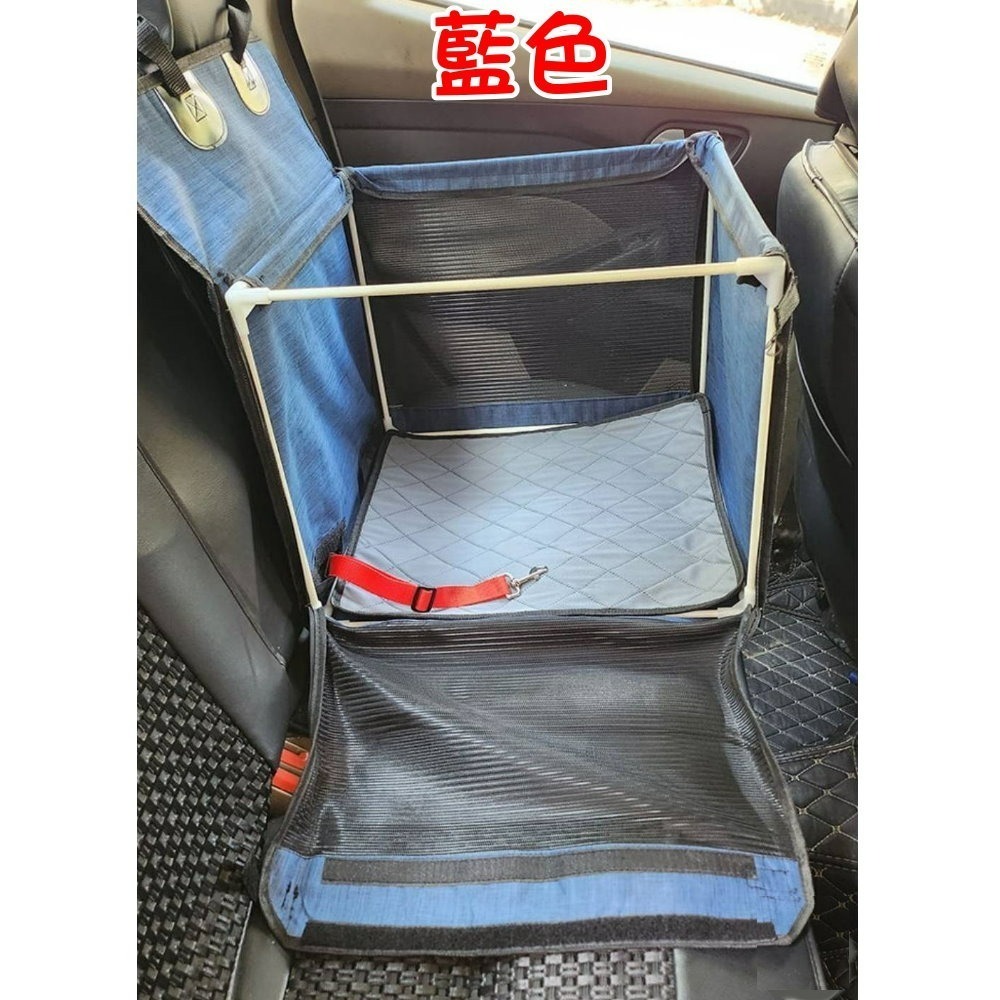 加大款寵物車墊 升級加厚材質 防水後座車墊 網格設計不擋冷氣 狗狗汽車墊 車載墊 狗狗坐墊 車用防髒墊-細節圖9