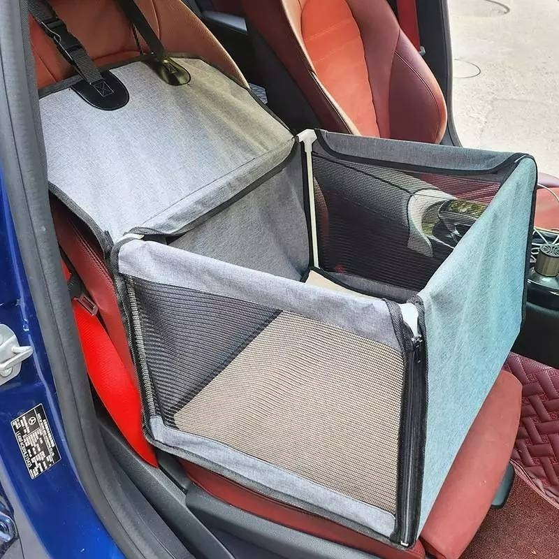 加大款寵物車墊 升級加厚材質 防水後座車墊 網格設計不擋冷氣 狗狗汽車墊 車載墊 狗狗坐墊 車用防髒墊-細節圖11