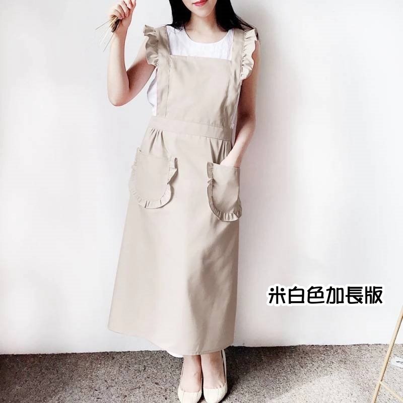 美甲圍裙 圍裙 工作圍裙 家事工作圍裙 H型圍裙 時尚圍裙 公主圍裙 女僕造型圍裙 烹飪 烘焙-細節圖9