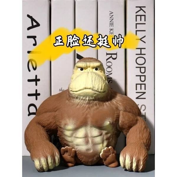 🧨出清價🧨發洩猩猩 拉拉猩猩  捏捏樂 紓壓 解壓 猩猩 捏捏樂 整人玩具-細節圖3