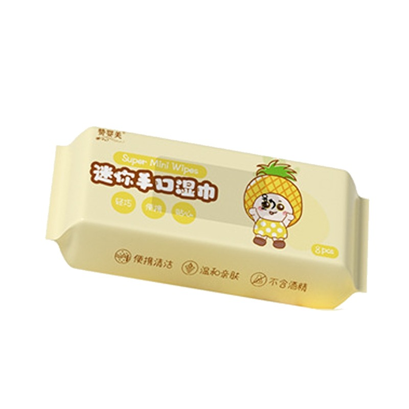 艾比百貨》超迷你濕紙巾 隨身包濕紙巾 純水濕紙巾 迷你濕紙巾 小包濕紙巾 迷你濕巾 純水濕巾 小包濕巾 擦手巾 濕巾-規格圖9