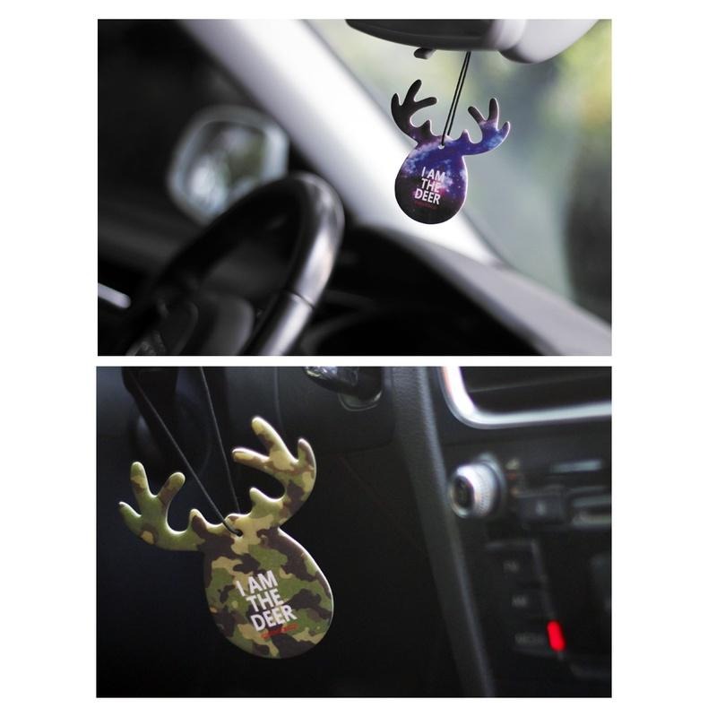 艾比百貨》一鹿平安香氛片 車用芳香片 車用香氛片 車用香片 香氛吊卡 香水吊卡 一鹿平安 香氛片 香水片 香薰片 芳香片-細節圖7