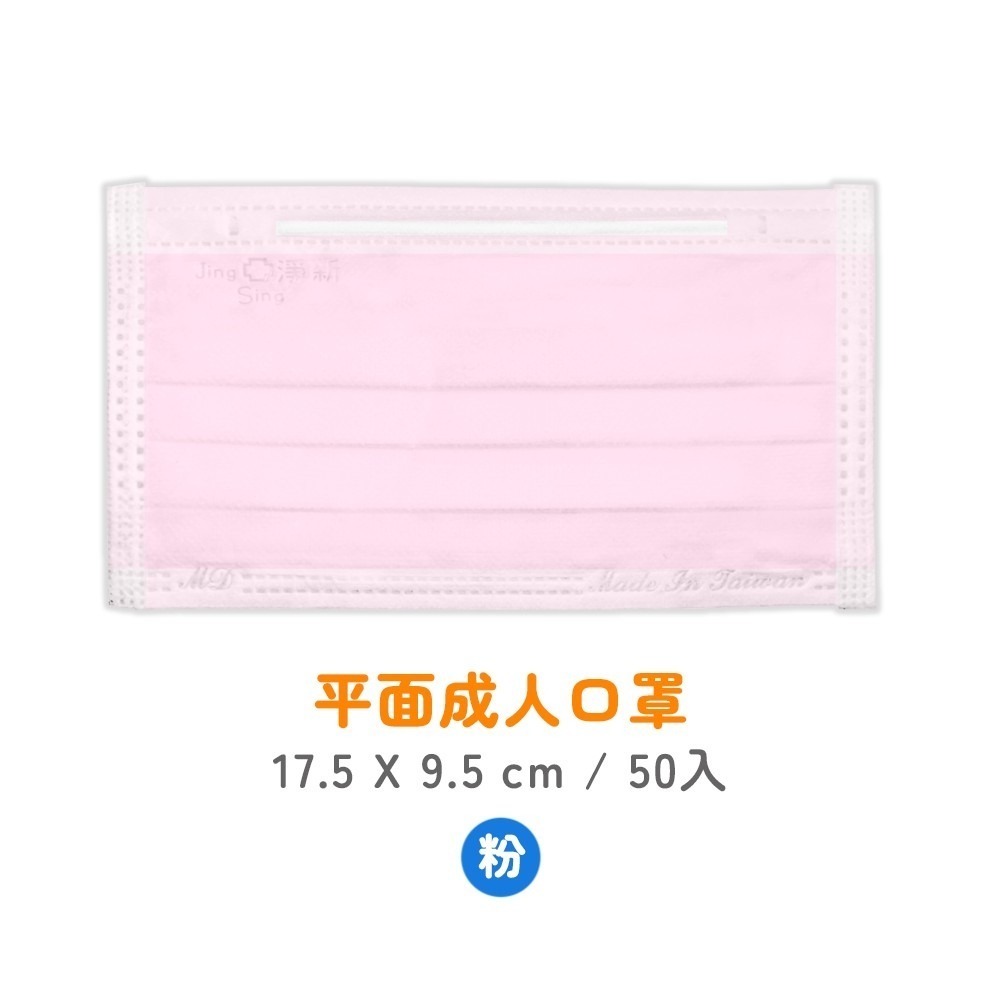 淨新科技》淨新醫療口罩 50枚入 平面口罩 淨新口罩 醫療口罩 成人口罩 兒童口罩 醫用口罩 口罩醫療 淨新 口罩 防疫-規格圖8