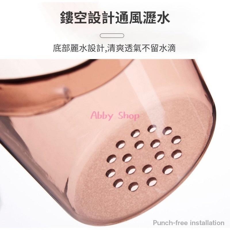 艾比百貨》免打孔✨ 小熊置物杯 小熊置物架 小熊牙刷杯 小熊牙刷架 置物杯 置物架 牙刷杯 牙刷架 收納架 收納杯-細節圖3