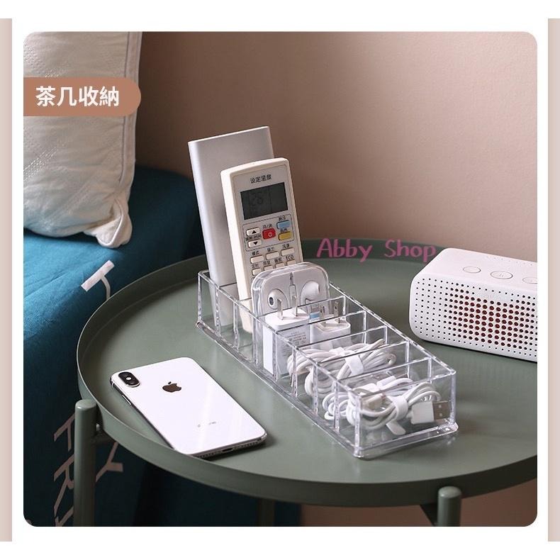 艾比百貨》充電線整理 防塵收納盒 遙控器收納盒 充電線收納盒 桌面收納盒 透明收納盒 桌上收納 收納盒 整理盒-細節圖9