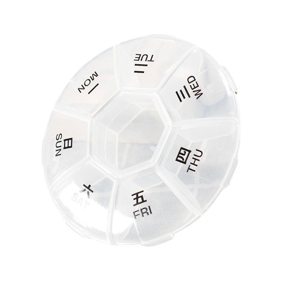 艾比百貨》一周七格小藥盒 藥盒分裝盒 隨身藥盒 防潮藥盒 七日藥盒 七格藥盒 藥盒一週 分裝盒 收納盒 小藥盒 藥盒-細節圖2