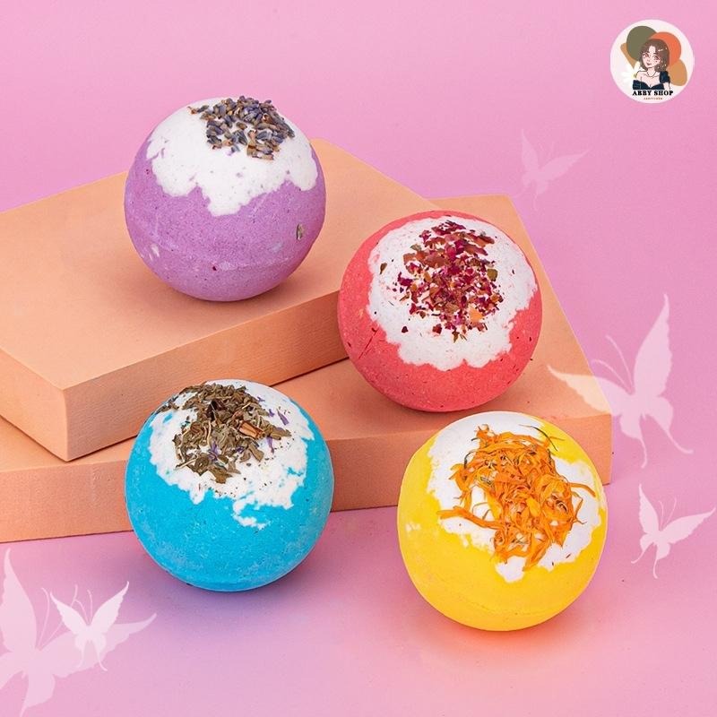 艾比百貨》精油香氛泡澡球 110g 精油花瓣浴鹽球 花瓣泡澡球 香氛洗澡球 浴鹽球 精油球 泡澡球 洗澡球 沐浴球 浴鹽-細節圖9