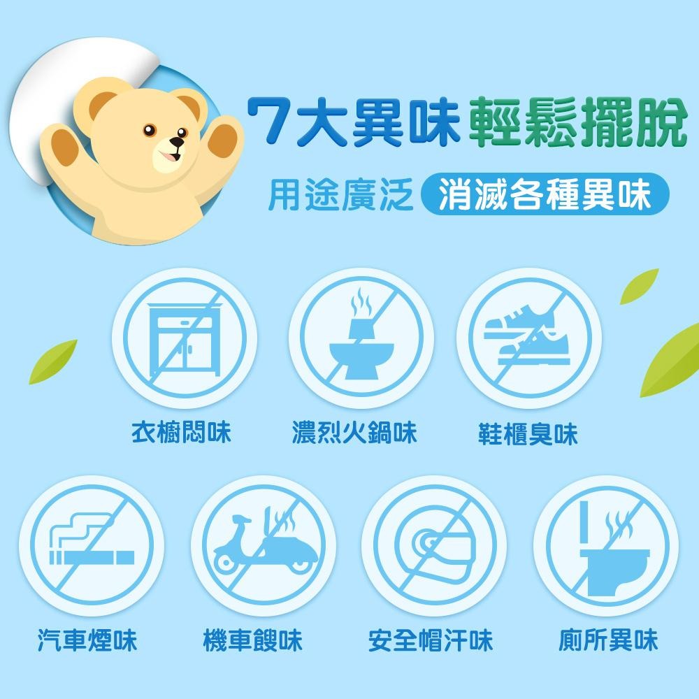 艾比百貨》熊寶貝 衣物香氛袋 清新晨露香 繽紛花果香 花漾香氛 薰衣沁林香 香氛袋 香氛包 芳香袋 芳香包-細節圖3