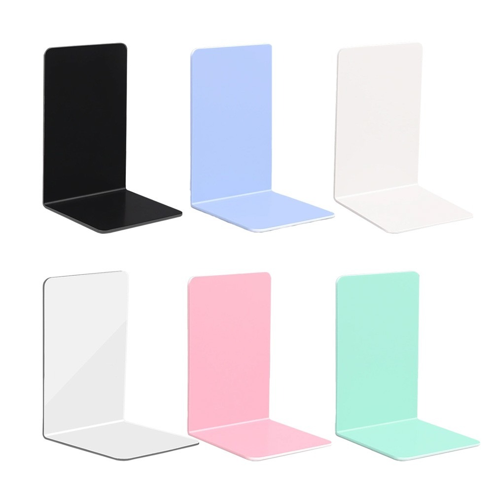 艾比百貨》超厚無印風 L型書架 L型書櫃 書擋架 立書架 擋書架 書擋板 置物架 書櫃 書擋 書檔 L型 書本 立架-細節圖2