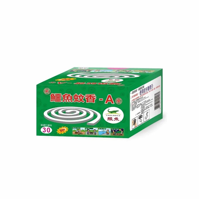 艾比百貨》鱷魚蚊香 鱷魚淡煙蚊香 60卷 30卷 鱷魚 蚊香-規格圖10