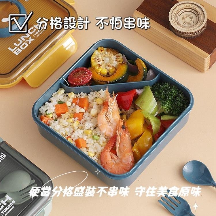 [QQ大鯊魚] 可愛相機餐盒 可微波加熱 環保餐具 附餐具 野餐餐盒  1000ml大容量  日式餐盒 台灣現貨-細節圖4