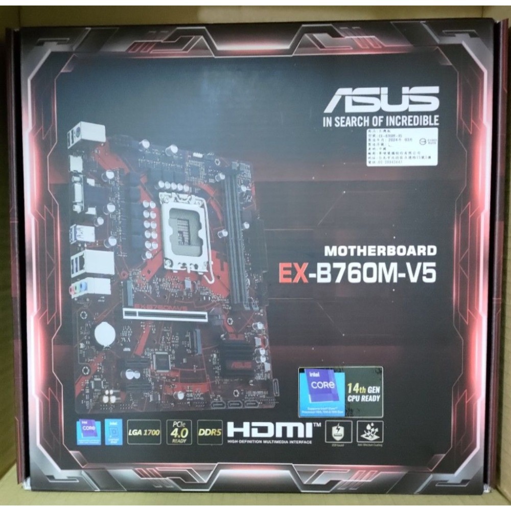 ASUS EX-B760M-V5 華碩 主機板-細節圖2