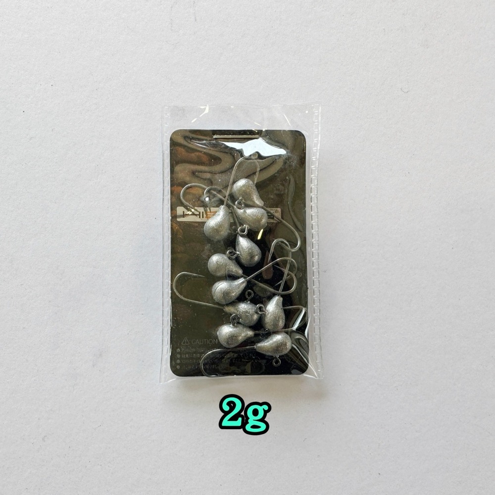 根魚鉛頭鉤 汲鉤頭 汲頭鉤 jig head 微物 根釣 2g/2.9g owner鉤 玳瑁 石斑 黑鯛 豬排 紅魔鬼-細節圖3