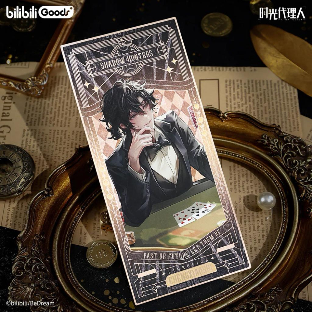 2天內出貨！ 時光代理人動畫 幕後獵手系列 折光紀念金票 【盲抽】 陸光 程小時 劉梟 夏斐 喬苓 Vein-細節圖3